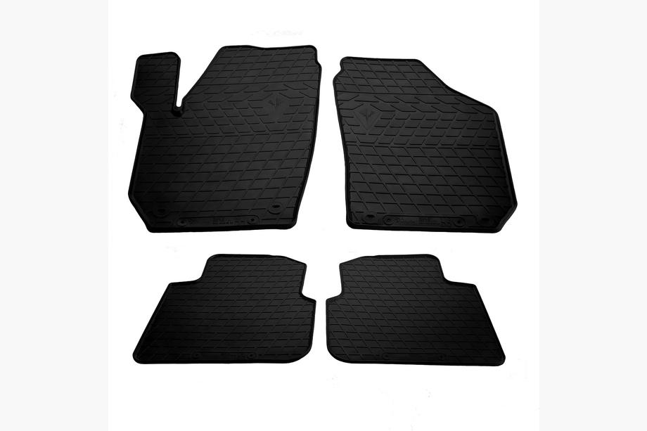 Skoda Roomster 2006-2015 Alfombrillas de goma (4 uds, Stingray Premium) Image