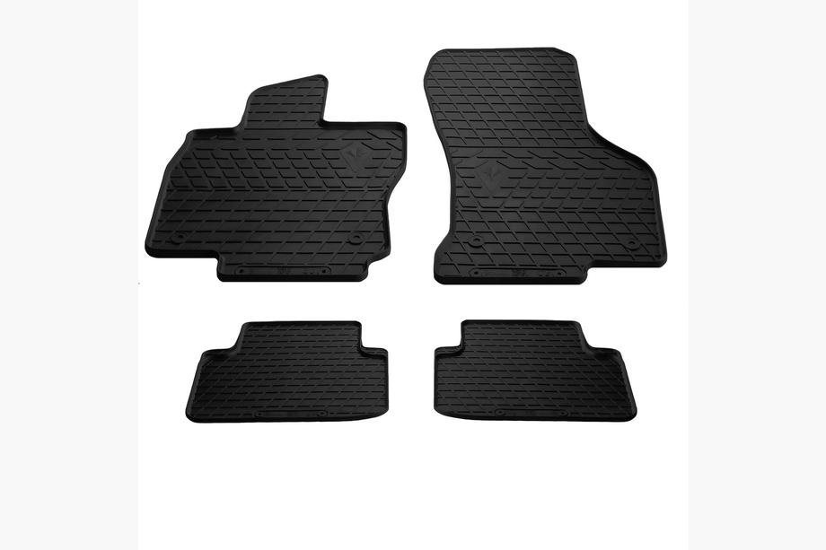 Skoda Superb 2015-2024 Alfombrillas de goma (4 uds, Stingray Premium) Image