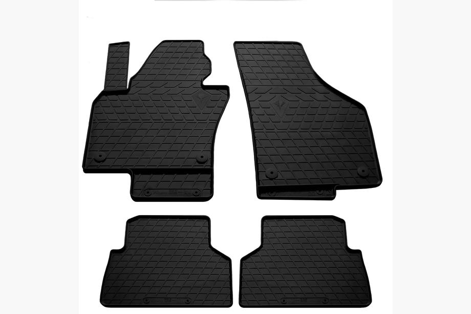 Volkswagen Tiguan 2007-2016 Alfombrillas de goma (4 uds, Stingray Premium) Image