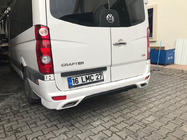 Volkswagen Crafter 2006-2016 Cubierta de parachoques trasero V2 (imprimada para pintar) foto 3