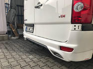 Volkswagen Crafter 2006-2016 Cubierta de parachoques trasero V2 (imprimada para pintar) foto 2