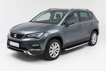 Seat Ateca 2016- Estribos laterales Fullmond (2 uds., aluminio) foto 1
