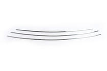 Peugeot 407 2004-2011 Cubiertas de Parrilla Cromadas (3 uds, Acero Inoxidable) foto 3