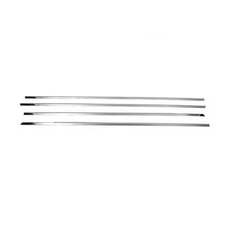 Molduras de ventanas acero inoxidable (4 uds) Skoda Superb 2001-2009 foto 3