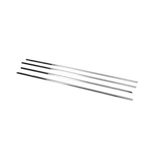 Molduras de ventanas acero inoxidable (4 uds) Skoda Superb 2001-2009 foto 2