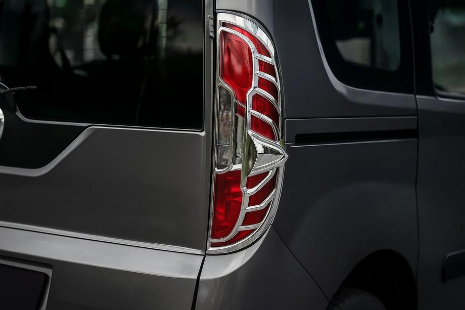 Opel Combo 2012-2018 Molduras cromadas para pilotos traseros (2015↗, 2 uds, plastico) Image