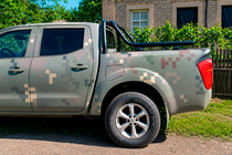 Isuzu D-Max 2011-2019 Arco de carrocería (negro) foto 4
