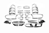 Ford Ranger 2011–2022 Juego de molduras 2015+ (Cromado ABS) foto 2