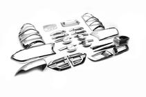 Ford Ranger 2011–2022 Juego de molduras 2015+ (Cromado ABS) foto 5