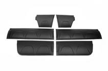 Volkswagen Amarok 2010-2022 Molduras de puerta OmsaLine (6 uds, ABS) foto 14