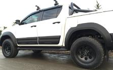 Toyota Hilux 2015- Aletines de aletas (2015-2020, ABS, atornillados) foto 7