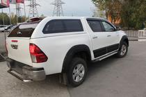 Toyota Hilux 2015- Aletines de aletas (2015-2020, ABS, atornillados) foto 9