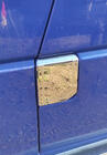 Volkswagen T4 Caravelle/Multivan 1990–2003 Cubierta de Depósito Cromada (OmsaLine, Acero Inoxidable) foto 3