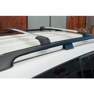 Barras de techo para rieles sin cerradura (2 uds) foto 2