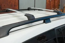 Mercedes C-class W203 2000-2007 Barras de techo para rieles sin cerradura (2 uds) foto 2