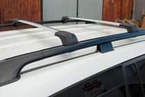 Mercedes E-сlass W212 2009-2016 Barras de techo para rieles sin cerradura Flybar V1 (2 uds) foto 2