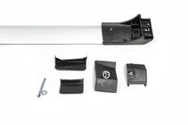 Mercedes E-сlass W212 2009-2016 Barras de techo para rieles sin cerradura Flybar V1 (2 uds) foto 6