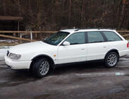 Audi A6 C4 1994–1997 Aletines de aleta (4 uds, negros) foto 1