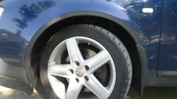 Audi A6 C5 1997-2001 Aletines de aleta (4 uds, negros) foto 2