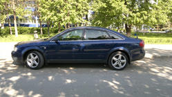 Audi A6 C5 2001-2004 Aletines de aleta (4 uds, negros) foto 2