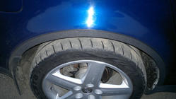Audi A6 C5 2001-2004 Aletines de aleta (4 uds, negros) foto 3