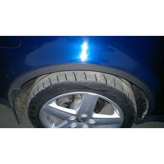 Aletines de aleta (4 uds, negros) Audi A6 C5 2001-2004 foto 3
