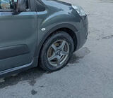 Citroen Berlingo 2008-2018 Aletines de aleta (4 uds, negros) 1 Puerta Lateral, Plástico foto 4