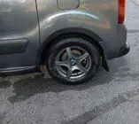 Citroen Berlingo 2008-2018 Aletines de aleta (4 uds, negros) foto 2