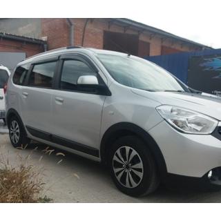 Aletines de aleta (4 uds, negros) Dacia Lodgy 2012-2022 foto 3