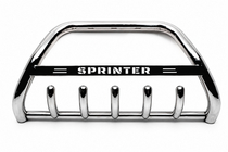 Mercedes Sprinter W901/902/903/904/905 1995–2006 Defensa Delantera WT004 (Acero Inoxidable) 1995-2000 foto 3