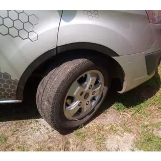 Aletines de aleta (6 uds, negros)