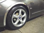 Ford Mondeo 2014-2022 Molduras de pasos de rueda (Liftback, 4 uds., acero inoxidable) foto 13