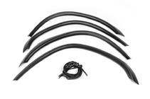 Ford Transit 1991-2000 Aletines de aleta (4 uds, negros) foto 5