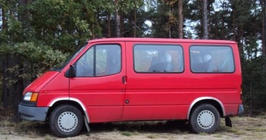Ford Transit 1991-2000 Aletines de aleta (4 uds, acero inoxidable) foto 5