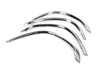 Ford Transit 1991-2000 Aletines de aleta (4 uds, acero inoxidable) foto 3