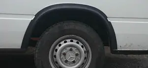 Mercedes Sprinter W901/902/903/904/905 1995–2006 Aletines de aleta (6 uds, negros) foto 3