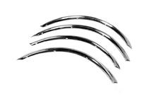 Mercedes A-class W168 1997-2004 Aletines de aleta (4 uds, acero inoxidable) foto 3