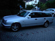 Mercedes E-class W210 1995-2002 Aletines de aleta (4 uds, acero inoxidable) foto 4