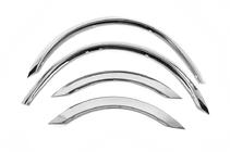 Mercedes S-class W220 1998-2005 Aletines de aleta (4 uds, acero inoxidable) foto 3