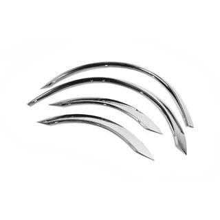 Aletines de aleta (4 uds, acero inoxidable) Mercedes S-сlass W220 1998-2005 foto 4