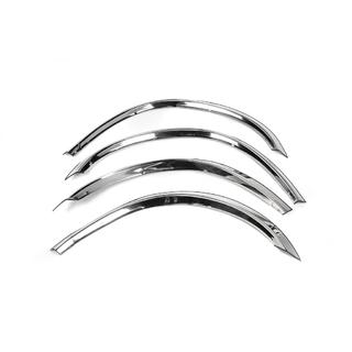 Aletines de aleta (4 uds, acero inoxidable) Mercedes ML W163 1997-2005 foto 2