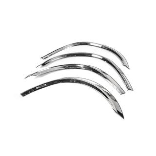 Aletines de aleta (4 uds, acero inoxidable) Mercedes ML W163 1997-2005 foto 3