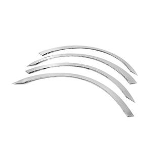 Aletines de aleta (4 uds, acero inoxidable) Mercedes ML W164 2005-2011 foto 2