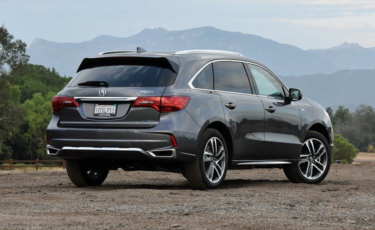 El examen de cruce, el Acura MDX