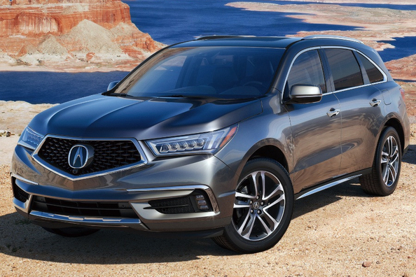 El examen de cruce, el Acura MDX