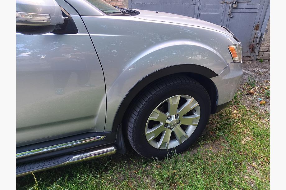 Mitsubishi Outlander 2006-2012 Aletines de aleta (4 uds, negros) Image
