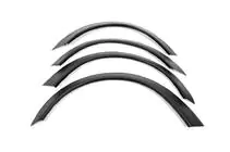 Opel Astra G classic 1998-2012 Aletines de aleta (SD/HB) (4 uds, negro) foto 6