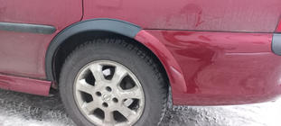 Opel Vectra B 1995-2002 Aletines de aleta (4 uds, negros) foto 4