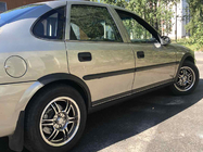Opel Vectra B 1995-2002 Aletines de aleta (4 uds, negros) foto 1