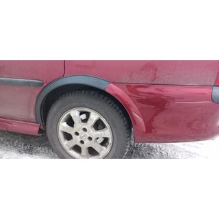 Aletines de aleta (4 uds, negros) Opel Vectra B 1995-2002 foto 4